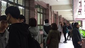 １０９學測，松山高中 （圖／記者簡若羽攝影）