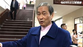 白狼張安樂被告違反政治獻金法、侵占等罪出庭，對於檢察官的指控，認為根本是在「弄他」。（圖／記者楊佩琪攝）