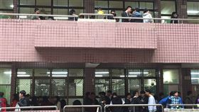 １０９學測，松山高中 （圖／記者簡若羽攝影）