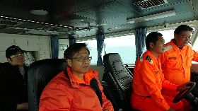 海巡金馬澎分署聯手保七總隊巡弋澎湖海