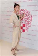 林映唯展現時尚穿搭豪氣替粉絲買單。（記者邱榮吉/攝影）