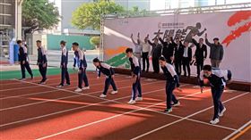 ▲國訓中心直線風雨跑道正式啟用。（圖／國訓中心提供）