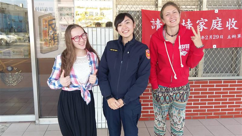來台旅遊留宿派出所　俄女大讚台灣