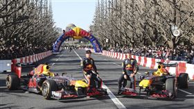 ▲2019年3月在東京舉行的F1 SHOWRUN。（圖／美聯社／達志影像）
