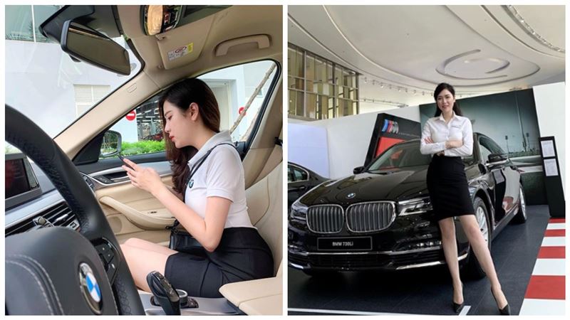 自備氣囊　BMW女業務蹦雪乳引暴動
