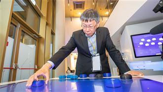 葛來儀看武統威脅　柯P隔海酸9字