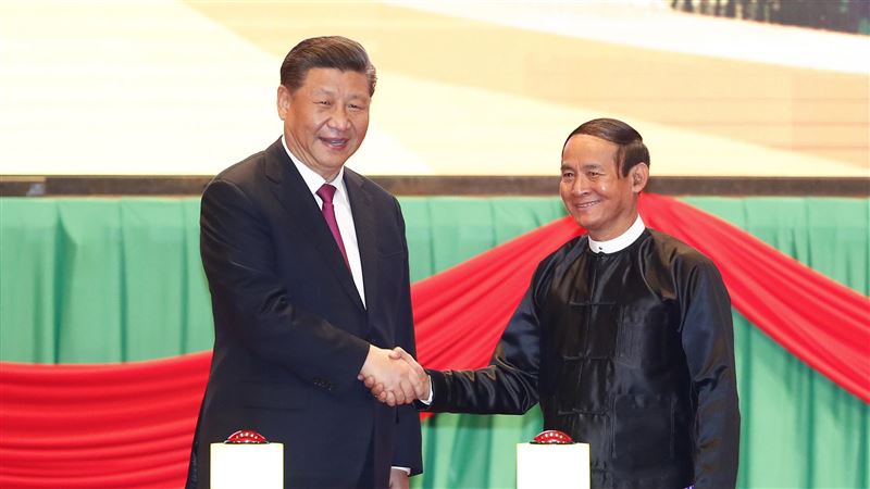 習緬甸國是訪問　稱國際關係不公平