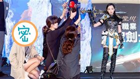 活動美女公關外型亮眼搶鏡超過「鄉民老婆」。（圖／翻攝自annabella00100 IG）