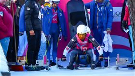 ▲楊仕勛、葉孟喆在冬季青年奧運雙人雪橇。（圖／中華奧會提供）
