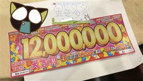 「爆怨公社」有女網友抽到公司尾牙獎品刮刮樂，結果沒中還得扣錢，讓她氣炸傻眼。（圖／翻攝自爆怨公社）