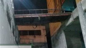 《真相無懼》出事意外現場。（圖／翻攝自jaimellera3推特）