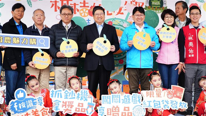 竹縣柑桔茶花展售　春節前賞花吃柑桔