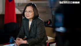 蔡英文接受「英國廣播公司」（BBC）專訪
（圖／總統府提供）