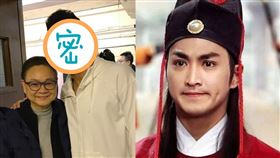 何家勁（右）昨參加張之珏的音樂會。（圖／翻攝自汪曼玲微博）