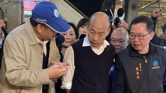 被攤商嗆滾出高雄 韓國瑜:沒聽到!