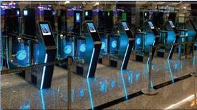 桃園機場第三代自動查驗通關系統。（圖／內政部提供）