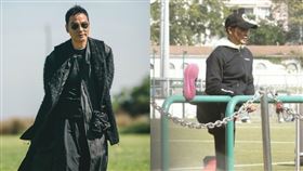 任達華養傷半年被拍到近況，準備積極康復。（圖／翻攝自新浪娛樂微博）