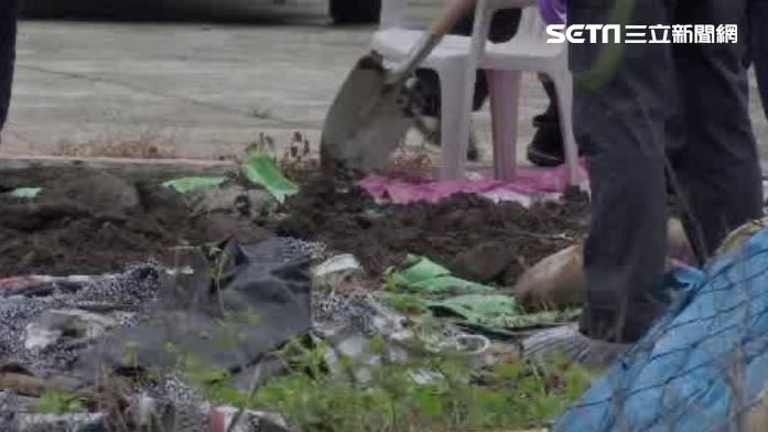 她家後院種花草全死光　警一挖嚇壞人