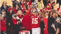 ▲堪薩斯酋長拿到超級盃門票。（圖／翻攝自推特）