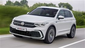 ▲Volkswagen Tiguan預想圖（圖／翻攝自KOAECA.RU）