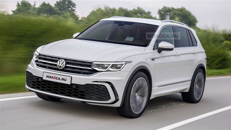 福斯熱銷休旅小改款　實車竟意外曝光