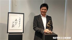 林威助出席王貞治展記者會。（圖／記者王怡翔攝影）