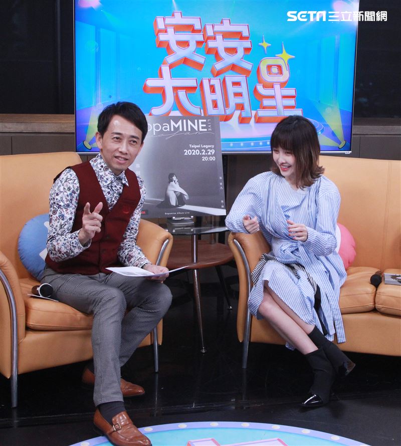 張若凡安安大明星。（記者邱榮吉/攝影）