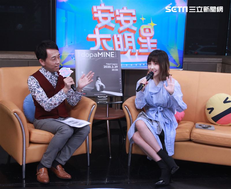 張若凡安安大明星。（記者邱榮吉/攝影）