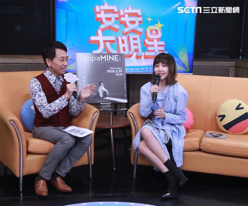 張若凡安安大明星。（記者邱榮吉/攝影）