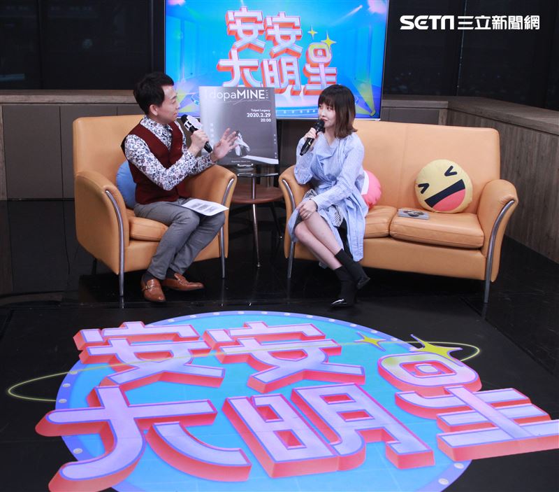 張若凡安安大明星。（記者邱榮吉/攝影）