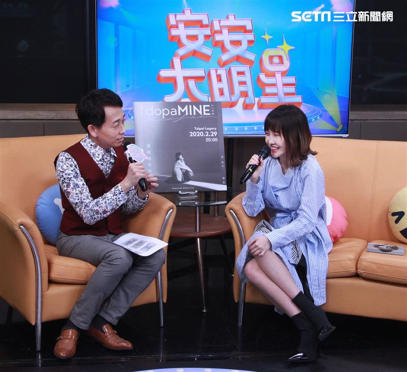 張若凡安安大明星。（記者邱榮吉/攝影）