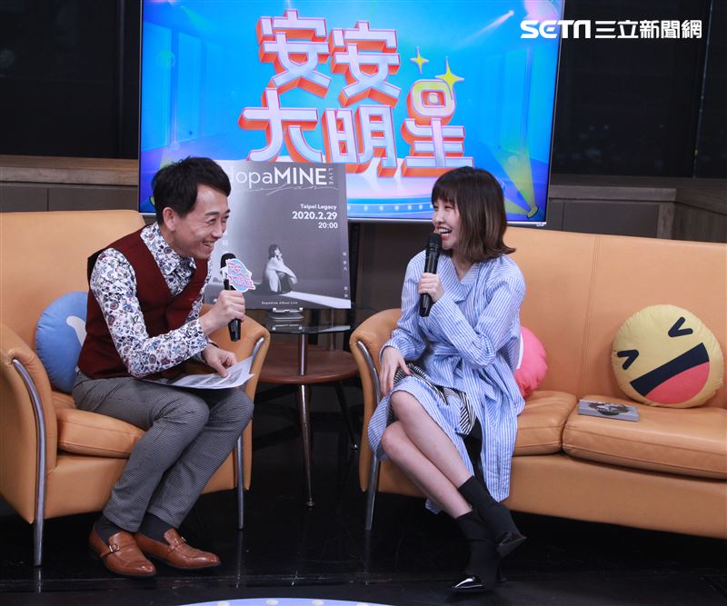 張若凡安安大明星。（記者邱榮吉/攝影）