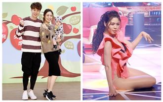 白家綺爆乳衩腿根　過年紅包錢全灑了