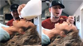 麥片牛奶池。（圖／翻攝自抖音用戶＠mommac_）