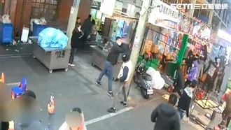 士林夜市誤傳槍擊　原來是惡煞丟鞭炮