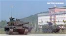CM11戰車、CM33裝步戰鬥車發起攻擊，快速執行應變制變及全方位打擊任務 之可恃戰力。。（記者邱榮吉/高雄拍攝）