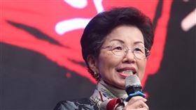 張小月出席台商子女學校教職員春節餐會（1）「大陸台商子女學校教職員春節感恩餐會」21日在台北國賓大飯店舉行，海基會董事長張小月出席致詞，祝賀新年快樂。中央社記者吳家昇攝　109年1月21日