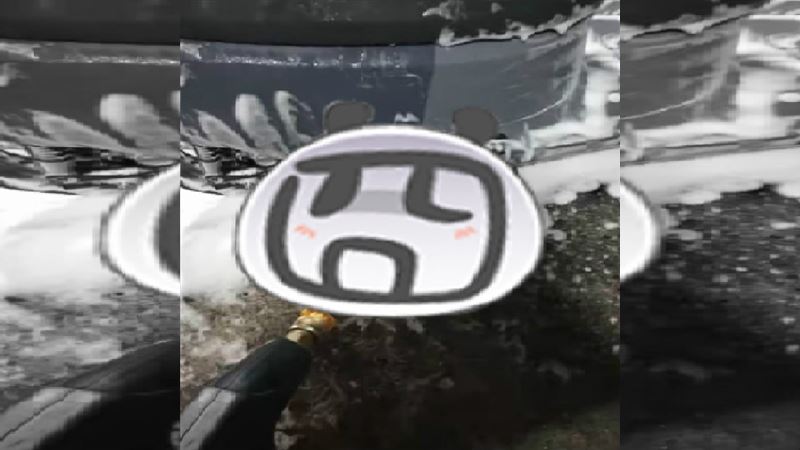 DIY洗車高壓水柱變這樣　網友傻眼
