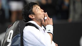 ▲盧彥勳傷後復出，澳網首輪吞敗。（圖／美聯社／達志影像）