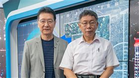 柯文哲，趙少康。（TVBS提供）
