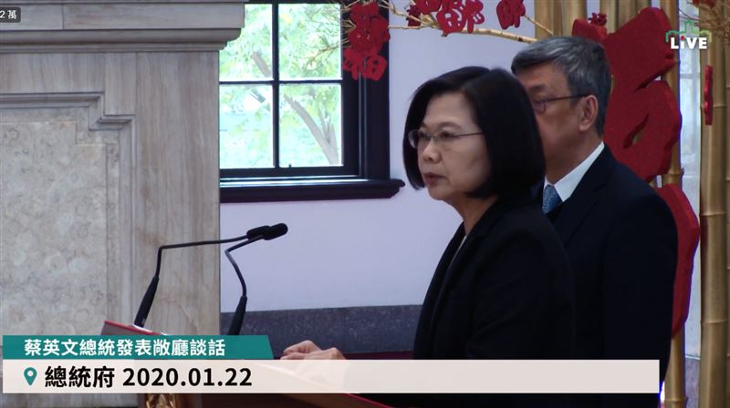 呼籲讓疫情公開透明　蔡英文喊話中國