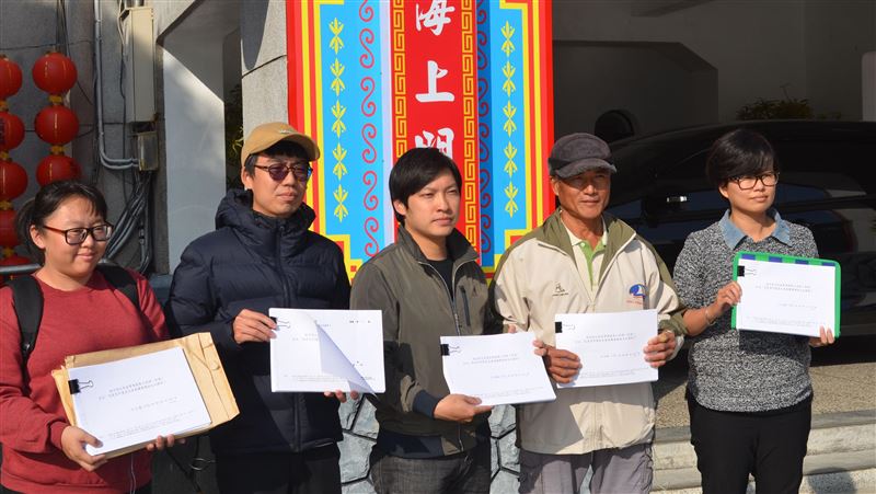 澎湖媽祖案　反大倉公投連署7百多份