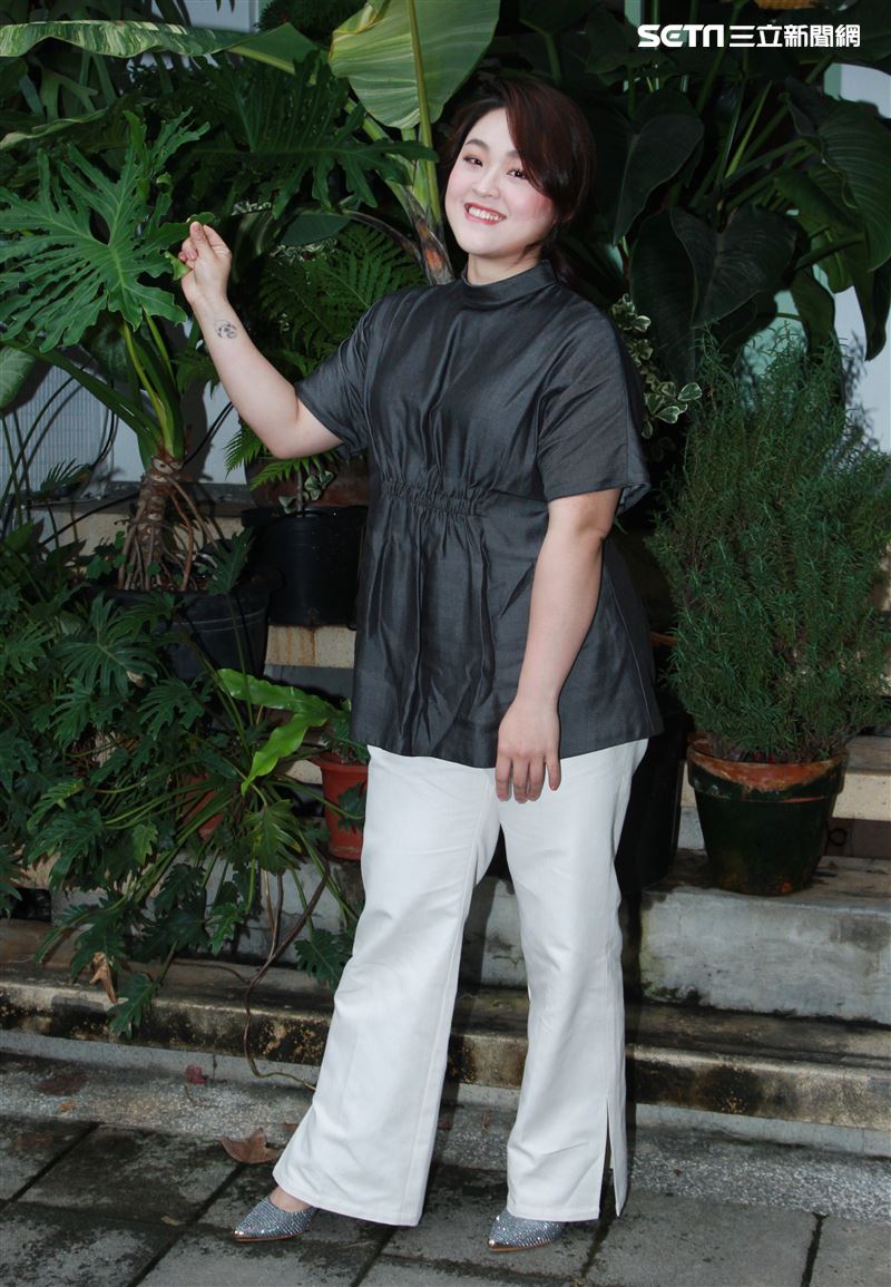 許莉潔三立新聞網專訪。（記者邱榮吉/攝影）