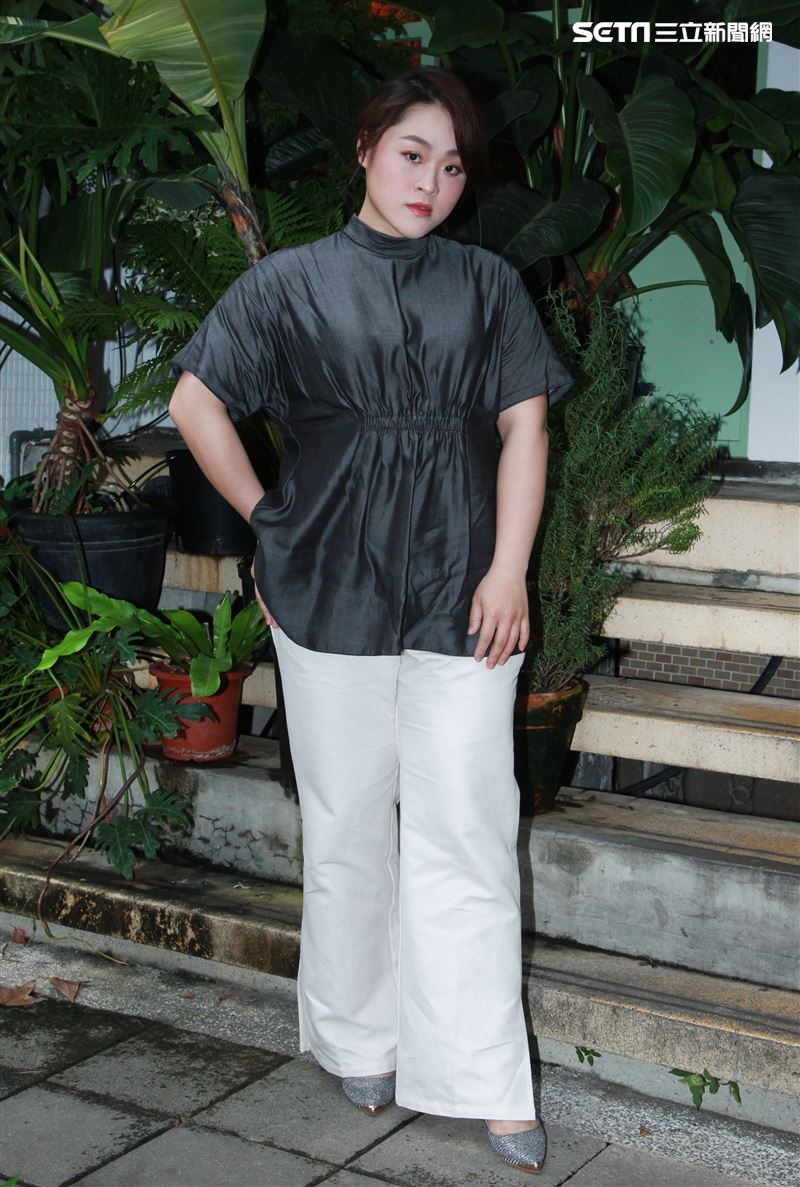 許莉潔三立新聞網專訪。（記者邱榮吉/攝影）