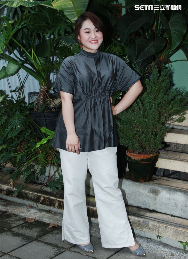 許莉潔三立新聞網專訪。（記者邱榮吉/攝影）