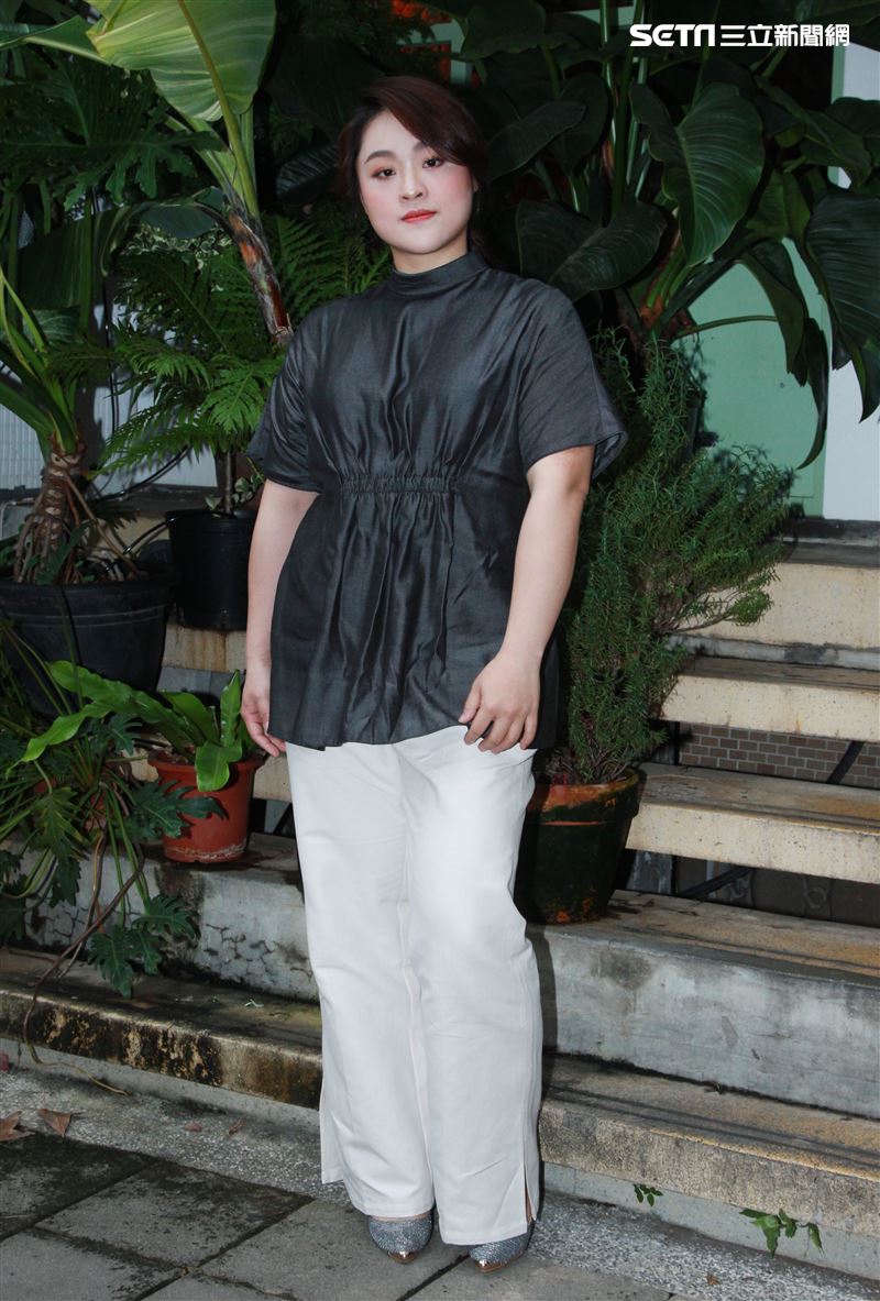 許莉潔三立新聞網專訪。（記者邱榮吉/攝影）