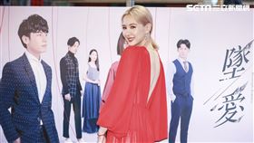 《墜愛》演員安心亞、林映唯、吳珝陽為戲到霞海城隍廟拜月老（圖／記者林士傑攝影）