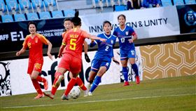 ▲中華女足在東亞錦標賽愈踢愈有氣勢。（圖／中華足協提供）