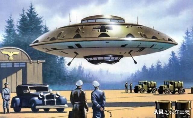 德軍發明「飛碟」！用水跟空氣做燃料