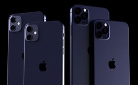 iPhone 12將推夢幻新色海軍藍（Navy Blue）▲。（圖／翻攝自EverythingApplePro YouTube）